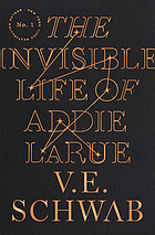photo of book cover for The Invisible Life of Addie Larue