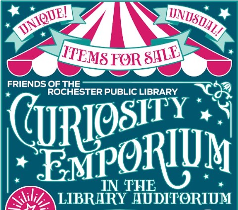 Curiosity Emporium in the Library Auditorium