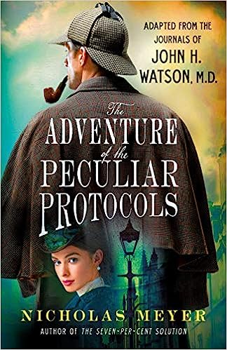 Cover of the book "The Adventure of the Peculiar Protocols" by Nicholas Meyer