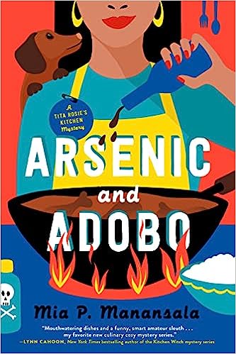 Cover of the book "Arsenic and Adobo" by Mia P. Manansala