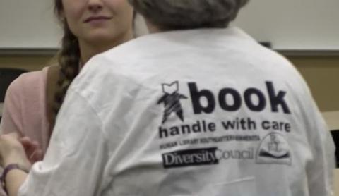 Human Library book talking