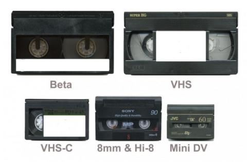 Video Tapes Format photo