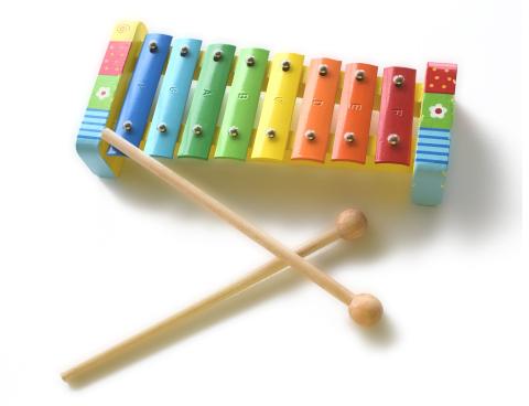 Colorful xylophone