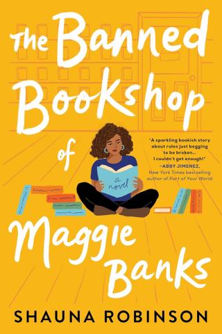 Book cover for The Banned Bookshop of Maggie Banks