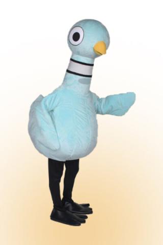 costume of pigeon from the books by Mo Willems