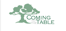 Tree above the words "Coming to the Table"