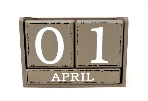 calendar image of April 01