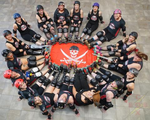 MedCity Roller Derby Team photo