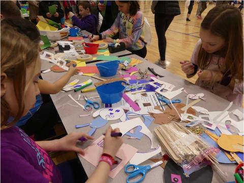 engineering activities on a table