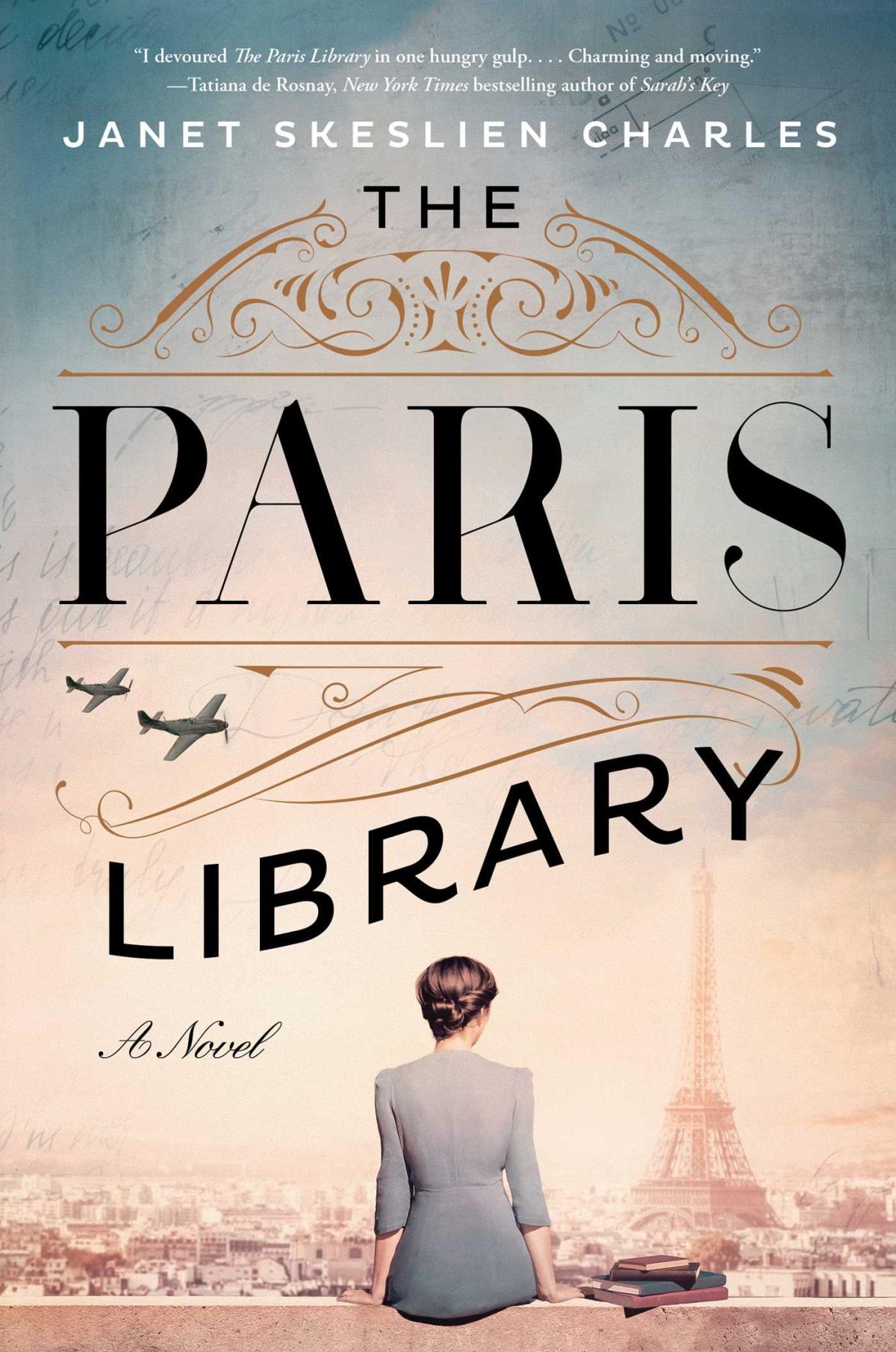 photo of book cover for The Paris Library